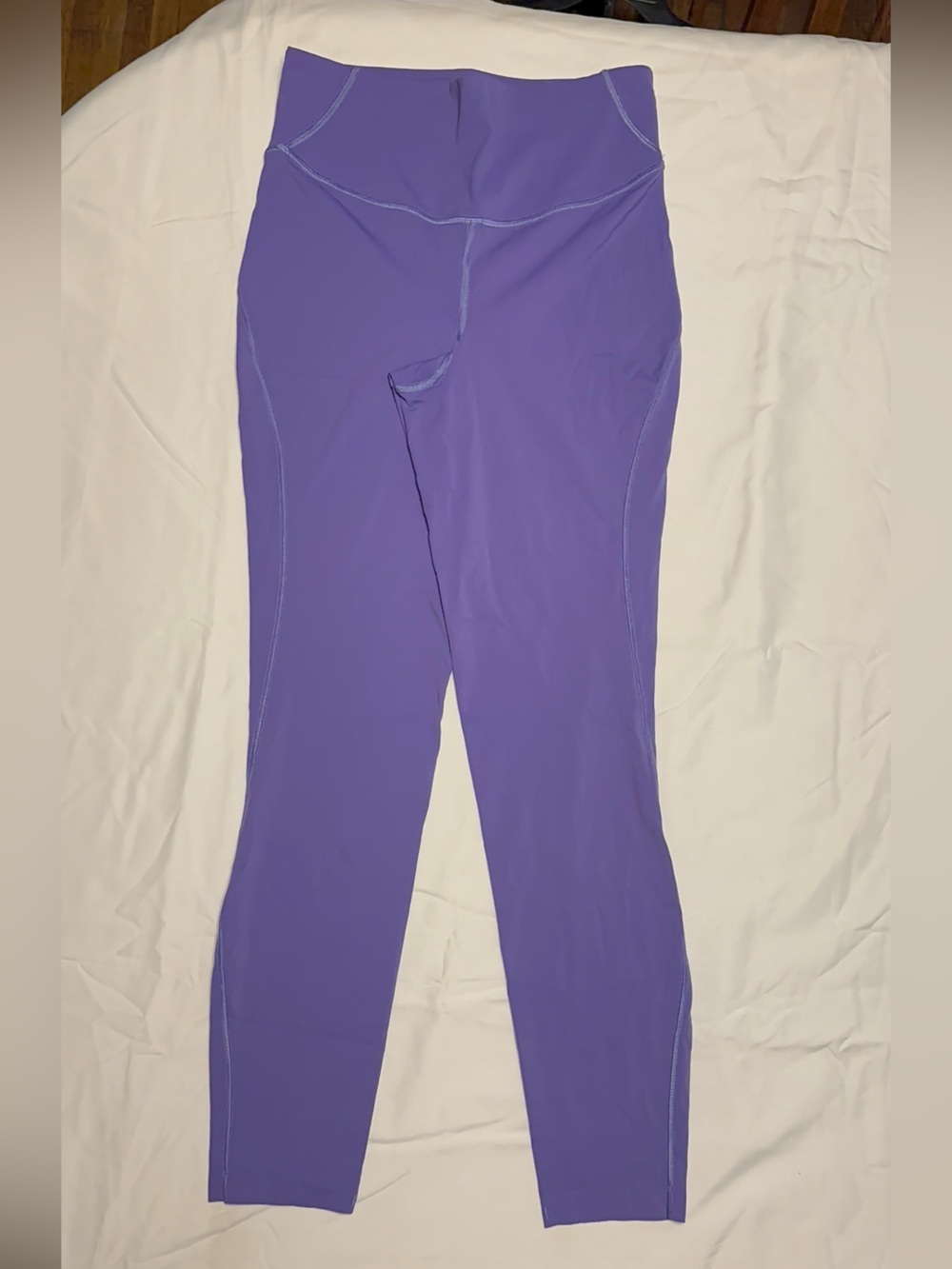Lululemon Purple Running Leggings Women’s Size 6 Full Length High Rise Drawcord
